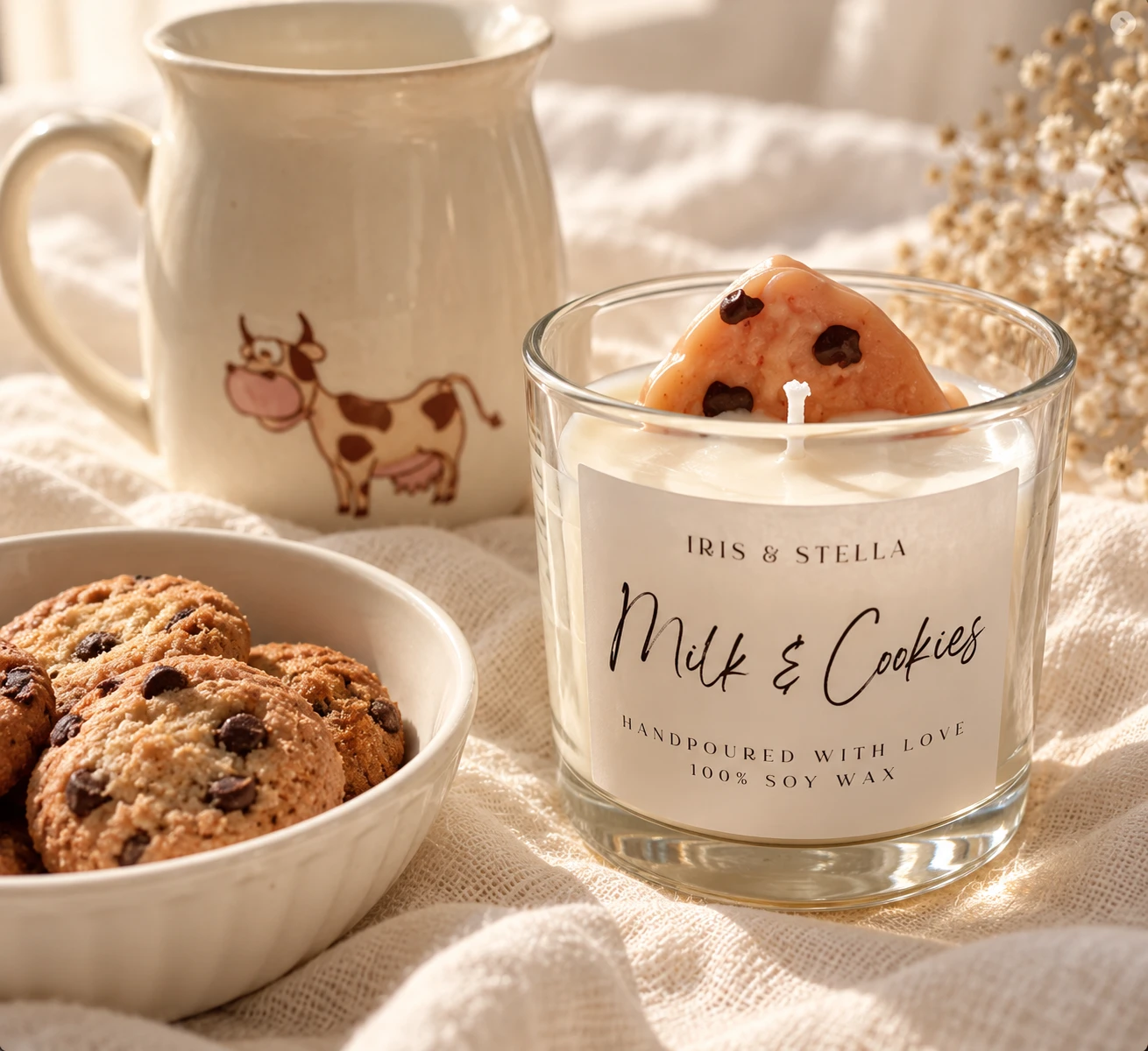 Milk and Cookies soy candle